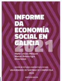 Imagen de portada del libro Informe da economía social en Galicia 2021