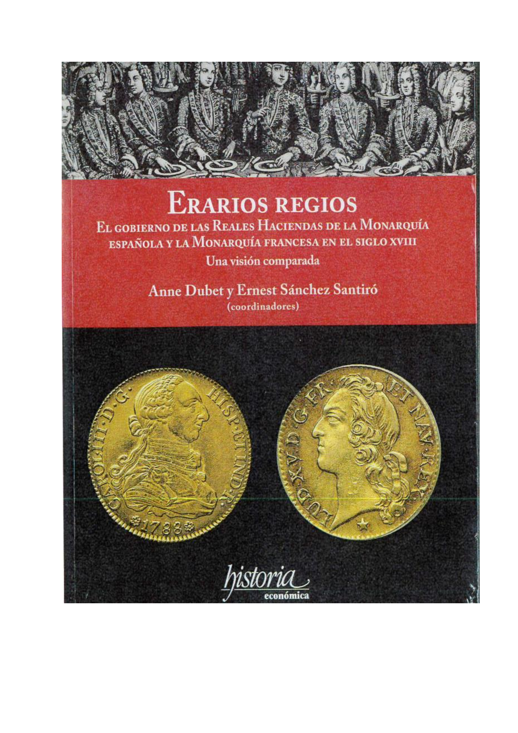 Imagen de portada del libro Erarios regios