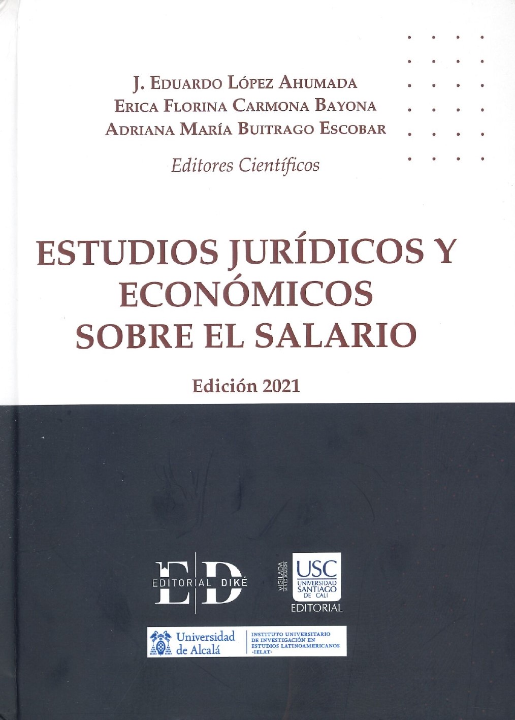 Imagen de portada del libro Estudios jurídicos y económicos sobre el salario