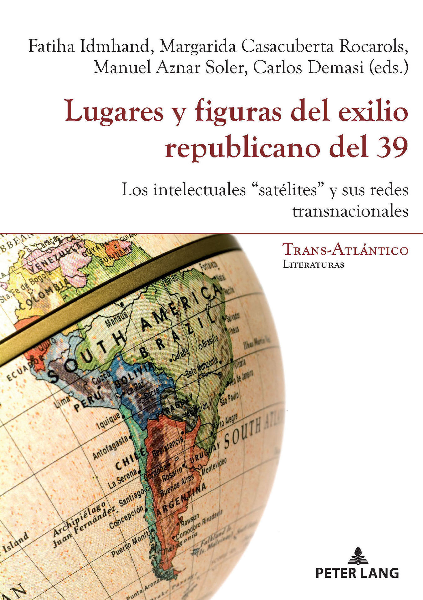 Imagen de portada del libro Lugares y figuras del exilio republicano del 39
