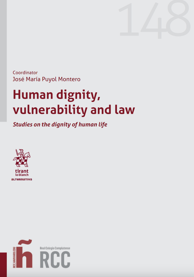 Imagen de portada del libro Human dignity, vulnerability and law