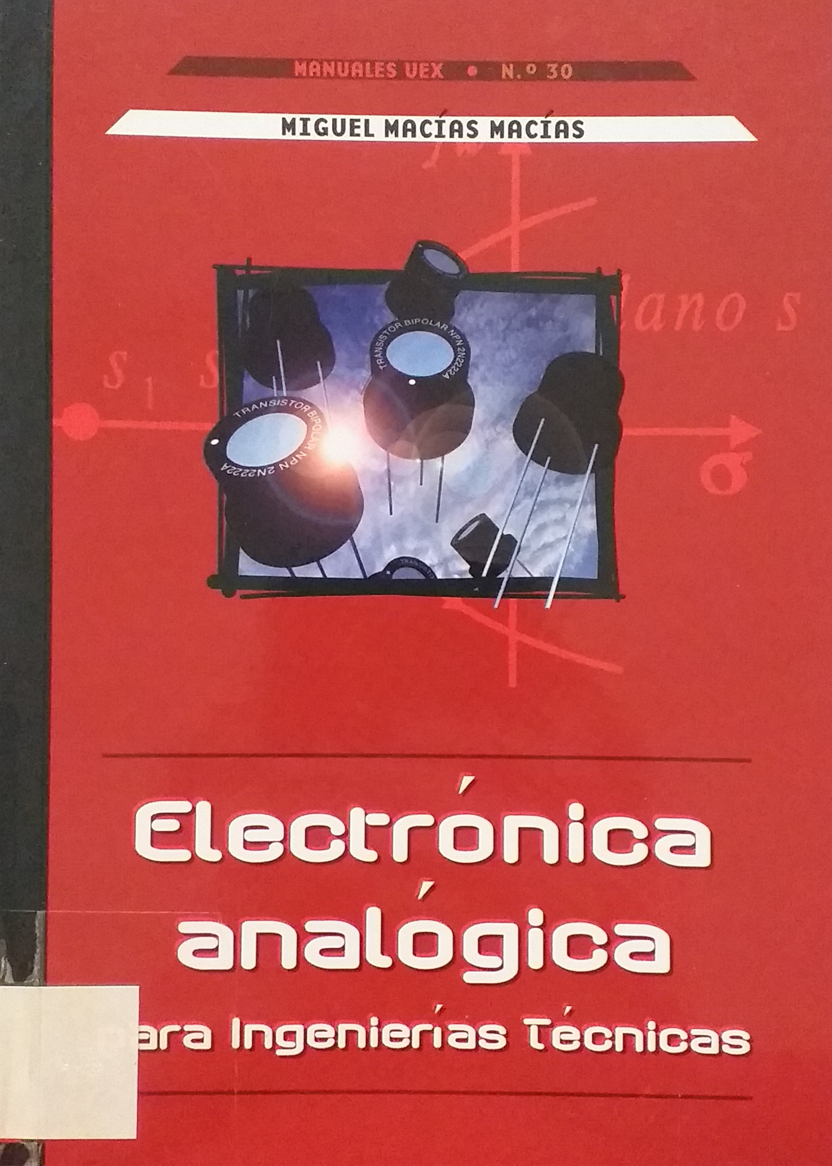 Imagen de portada del libro Electrónica analógica para ingenierías técnicas
