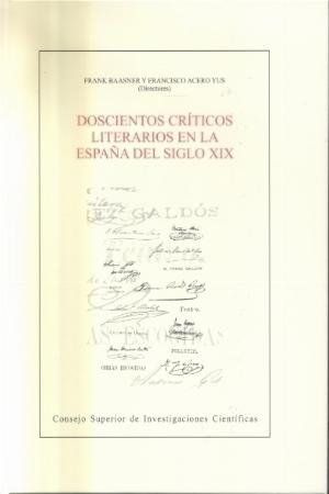 Imagen de portada del libro Doscientos críticos literarios en la España del siglo XIX
