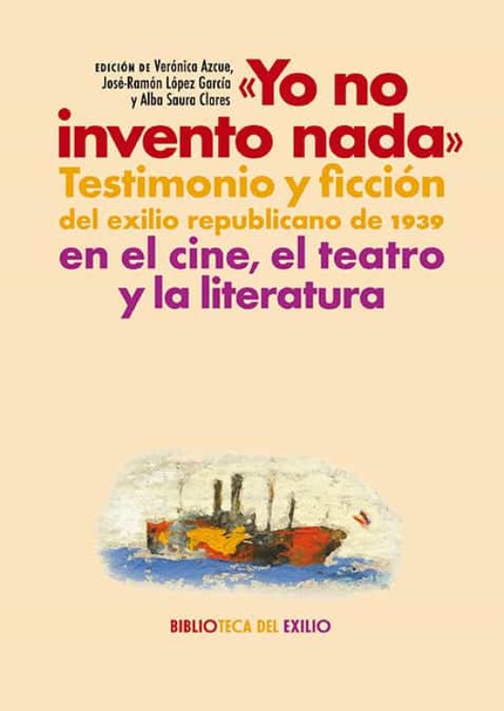 Imagen de portada del libro "Yo no invento nada"