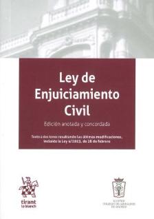 Imagen de portada del libro Ley de Enjuiciamiento Civil
