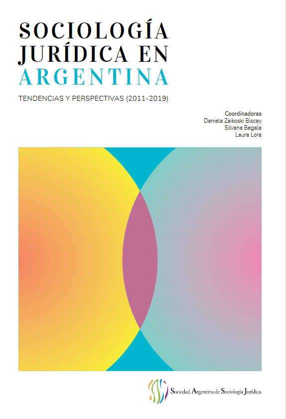 Imagen de portada del libro Sociología jurídica en Argentina