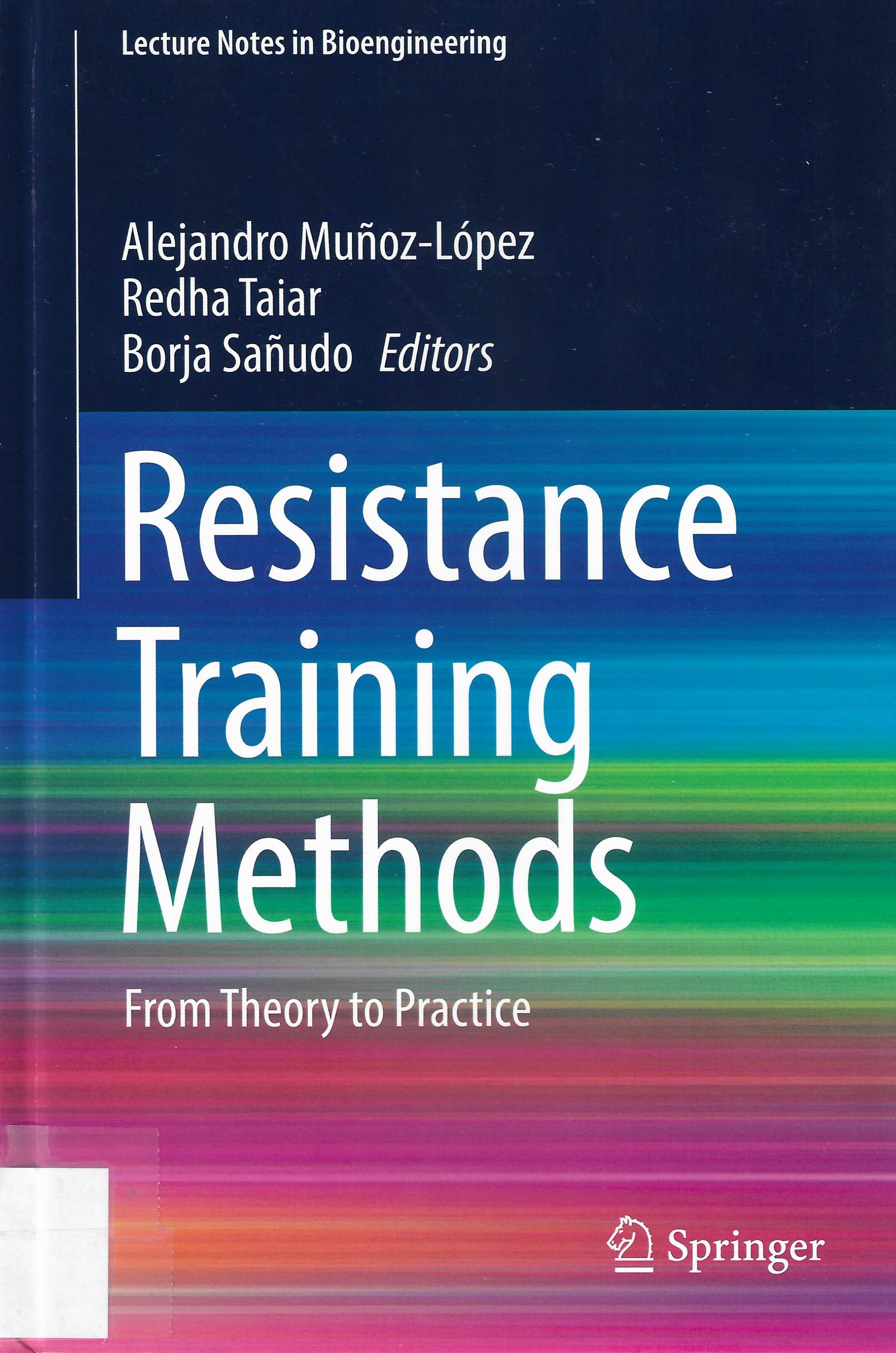 Imagen de portada del libro Resistance Training Methods: from Theory to Practice