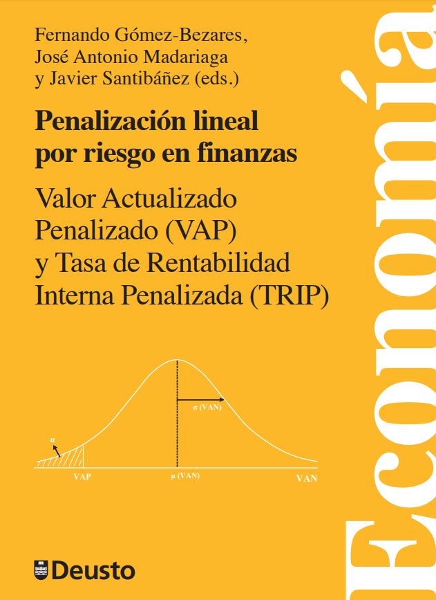 Imagen de portada del libro Penalización lineal por riesgo en finanzas