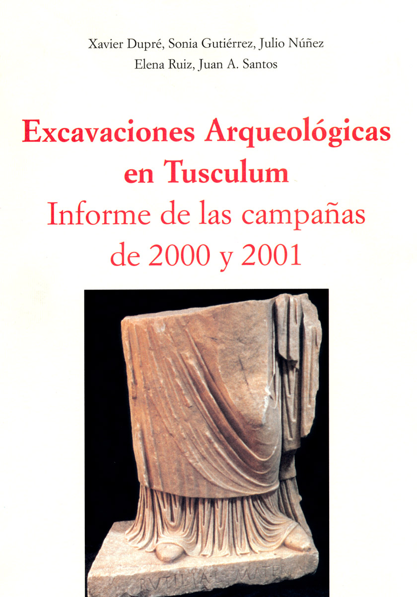 Imagen de portada del libro Excavaciones arqueológicas en Tusculum