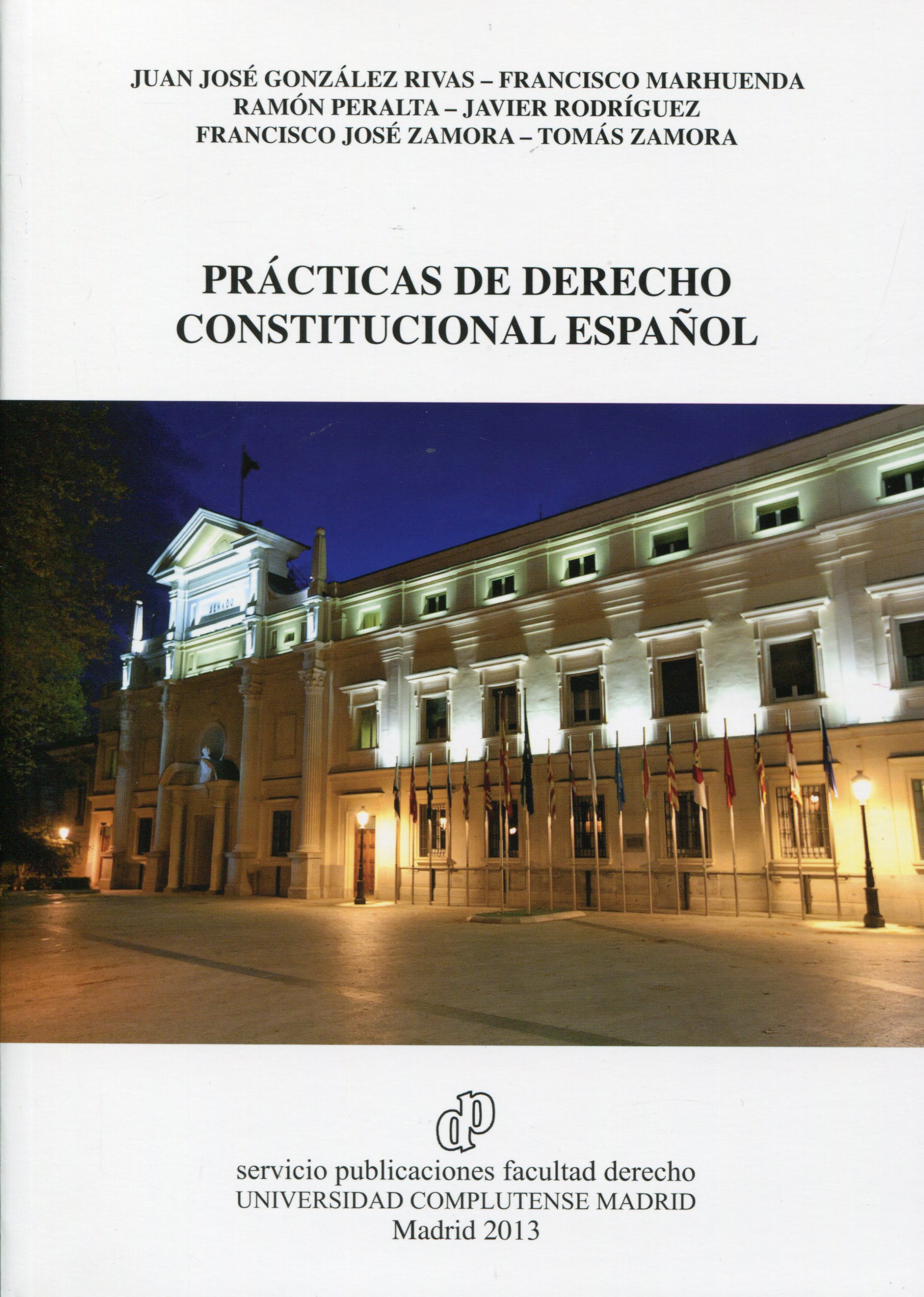 Imagen de portada del libro Prácticas de Derecho Constitucional Español