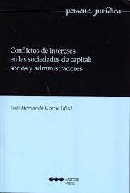 Imagen de portada del libro Conflictos de intereses en las sociedades de capital