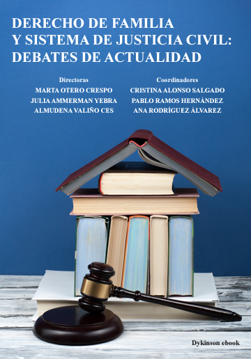 Imagen de portada del libro Derecho de familia y sistema de justicia civil