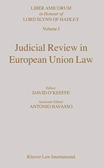 Imagen de portada del libro Judicial review in European Union law