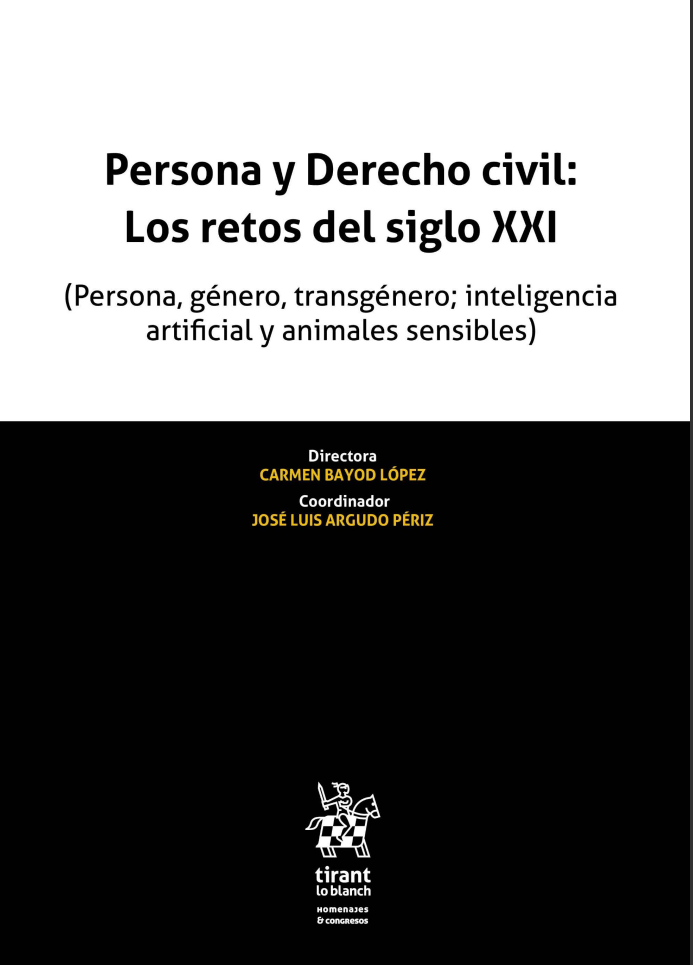 Imagen de portada del libro Persona y derecho civil, los retos del siglo XXI