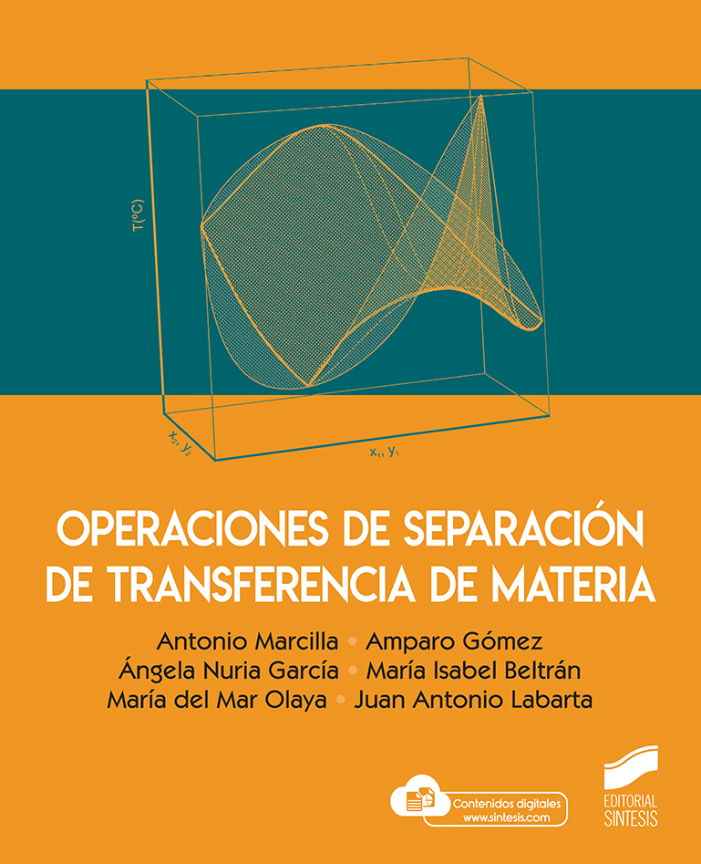 Imagen de portada del libro Operaciones de separación de transferencia de materia