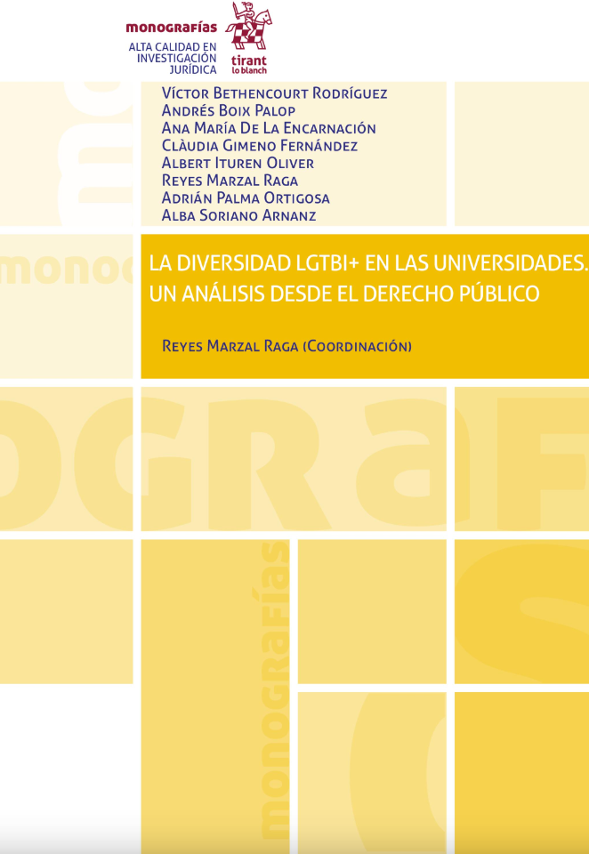 Imagen de portada del libro La diversidad LGTBI+ en las universidades
