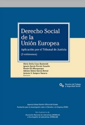 Imagen de portada del libro Derecho Social de la Unión Europea