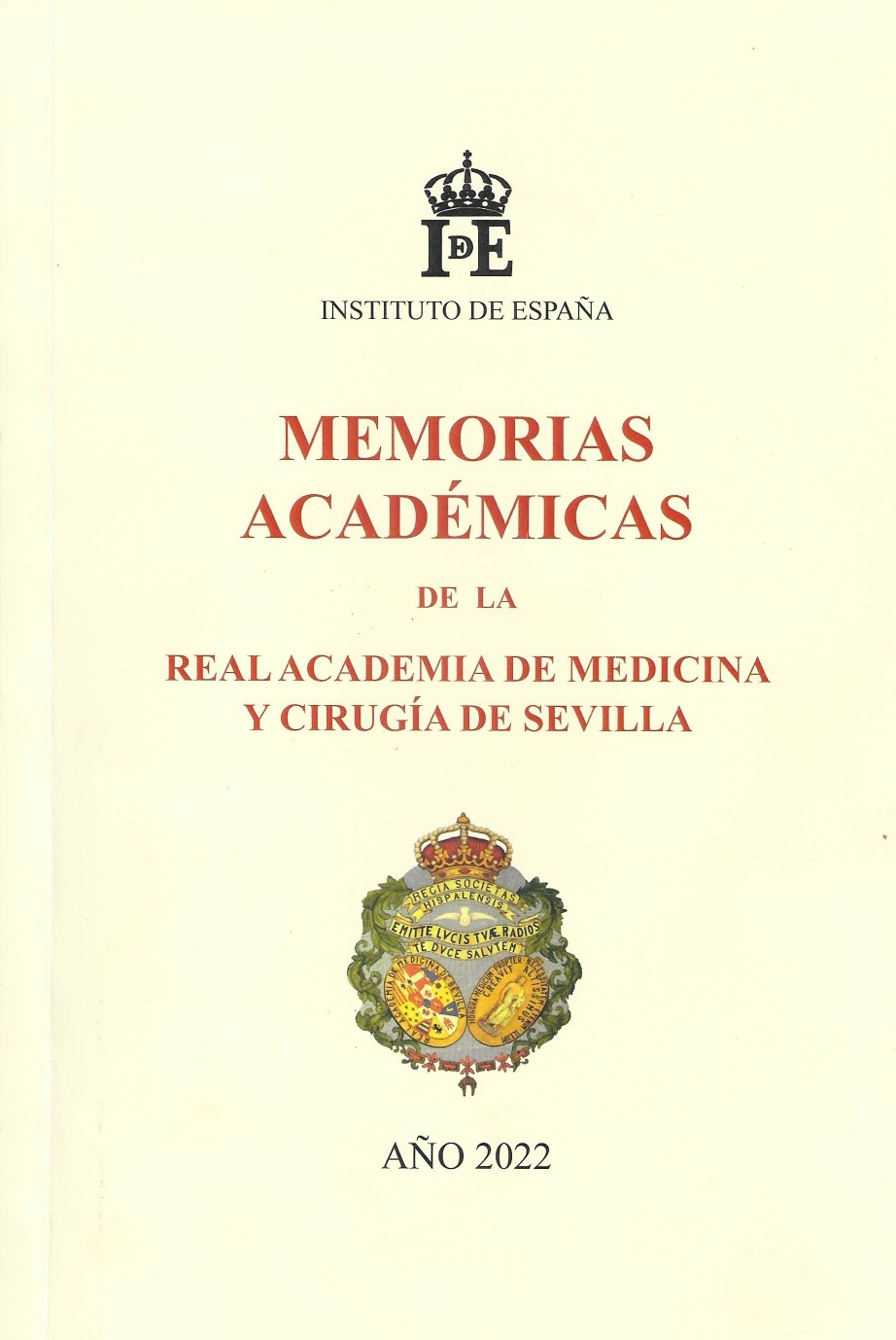 Imagen de portada del libro Memorias académicas de la Real Academia de Medicina y Cirugía de Sevilla