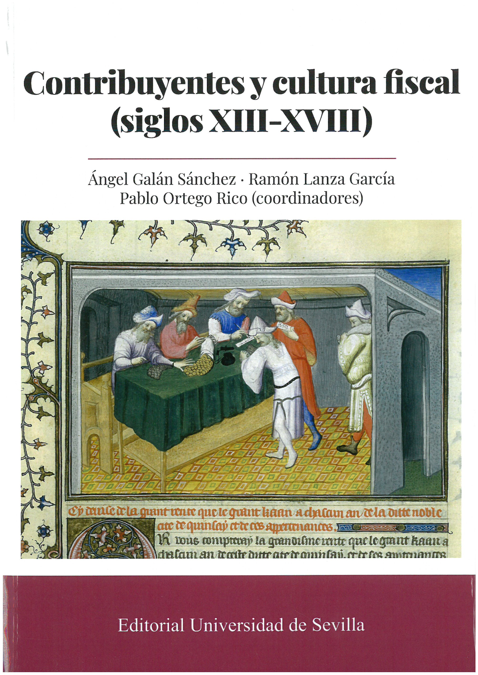 Imagen de portada del libro Contribuyentes y cultura fiscal (siglos XIII-XVIII)