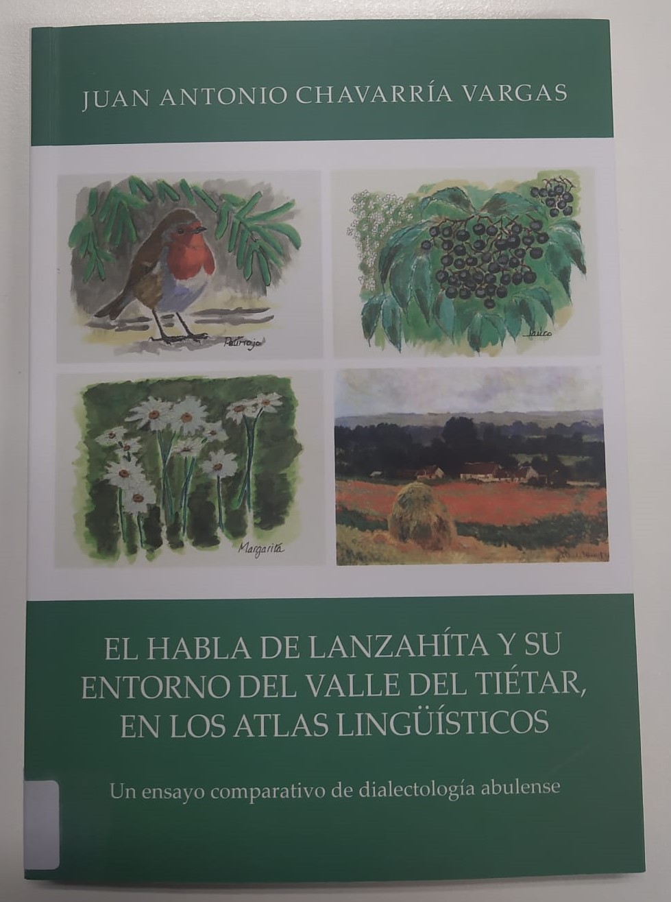 Imagen de portada del libro El habla de Lanzahíta y su entorno del Valle del Tiétar, en los atlas lingüísticos