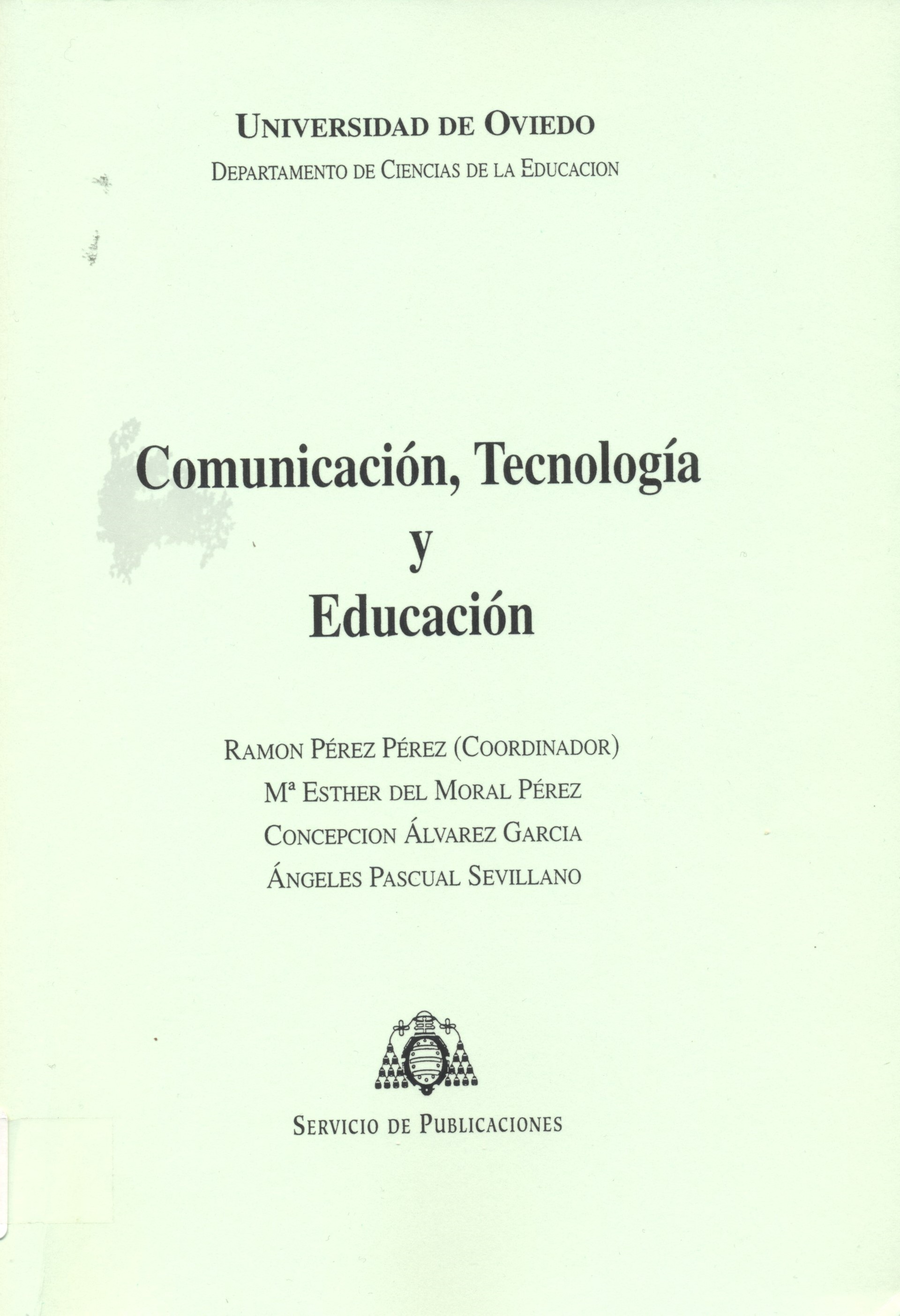 Imagen de portada del libro Comunicación, tecnología y educación