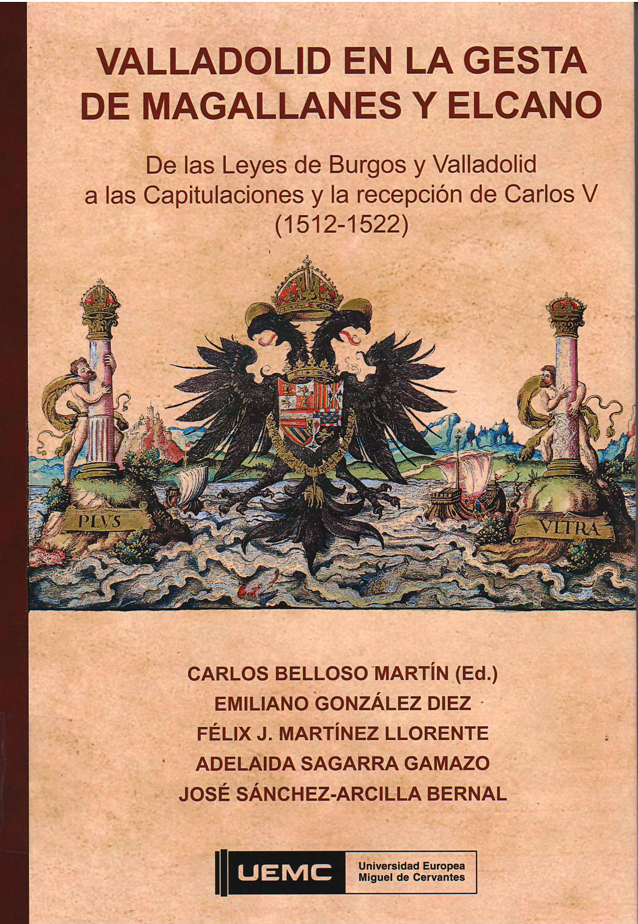 Imagen de portada del libro Valladolid en la gesta de Magallanes y Elcano