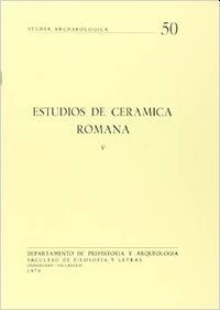 Imagen de portada del libro Estudios de cerámica romana. V
