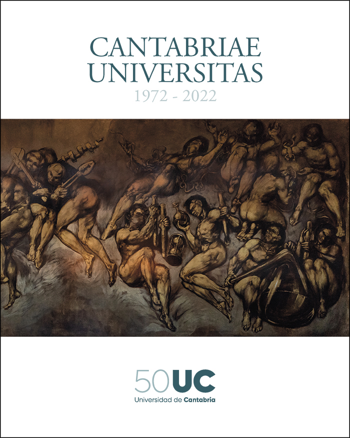 Imagen de portada del libro Cantabriae Universitas, 1972-2022
