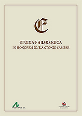 Imagen de portada del libro Studia philologica