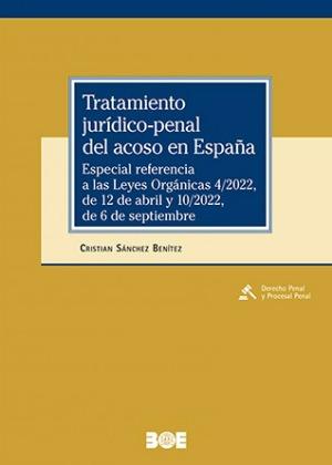 Imagen de portada del libro Tratamiento jurídico-penal del acoso en España