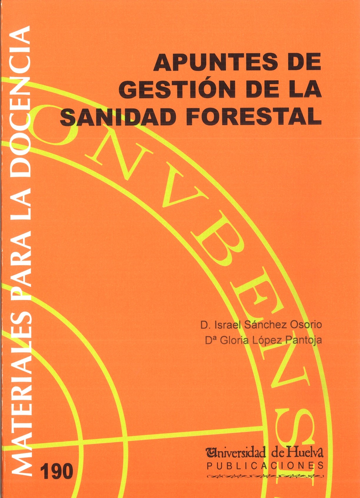 Imagen de portada del libro Apuntes de Gestión de la Sanidad Forestal