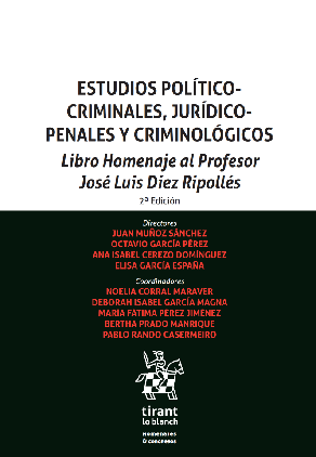 Imagen de portada del libro Estudios político-criminales, jurídico-penales y criminológicos