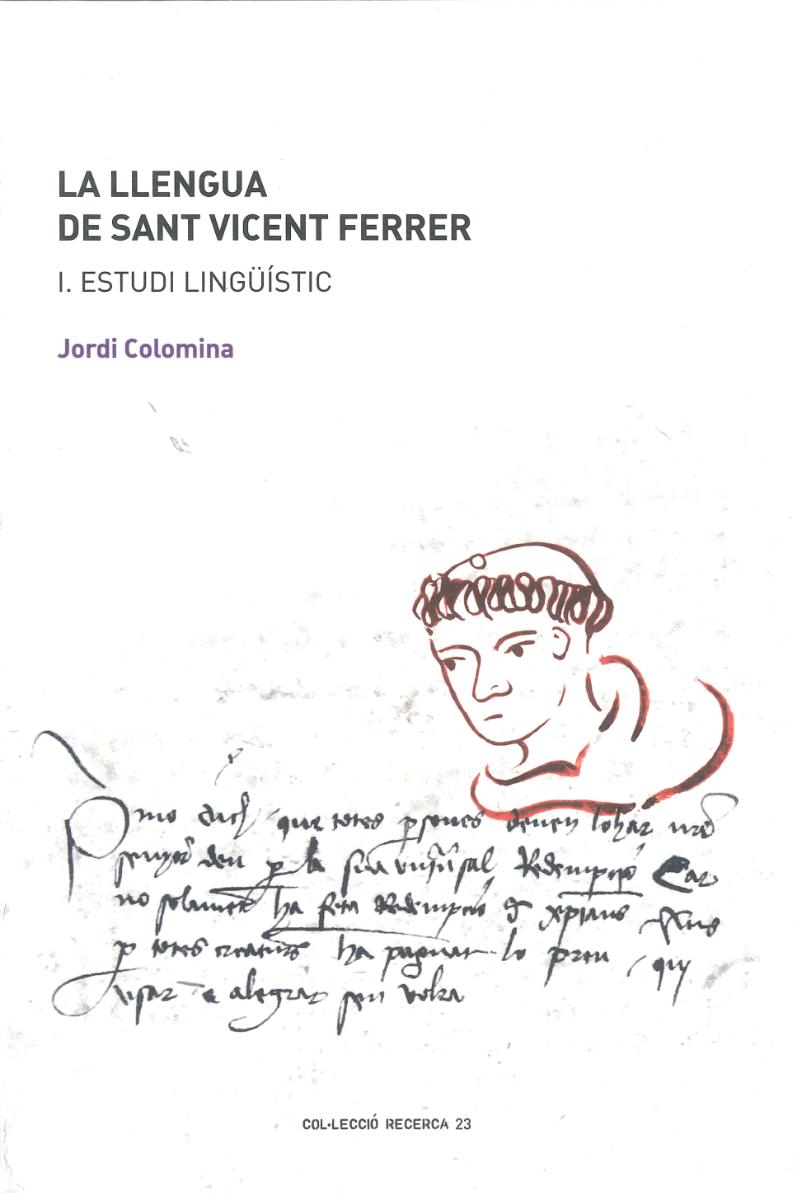 Imagen de portada del libro La llengua de Sant Vicent Ferrer