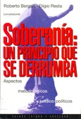 Imagen de portada del libro Soberanía : un principio que se derrumba : aspectos metodológicos y jurídico-políticos
