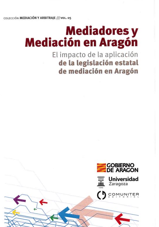 Imagen de portada del libro Mediadores y mediación en Aragón