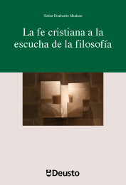 Imagen de portada del libro La fe cristiana a la escucha de la filosofía