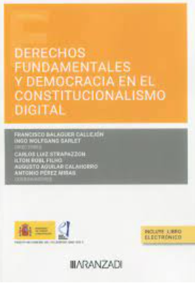 Imagen de portada del libro Derechos fundamentales y democracia en el constitucionalismo digital