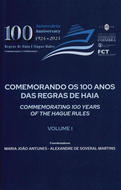 Imagen de portada del libro Comemorando os 100 anos das Regras de Haia