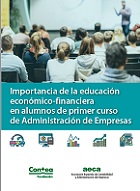 Imagen de portada del libro Importancia de la educación económico-financiera en alumnos de primer curso de Administración de Empresas
