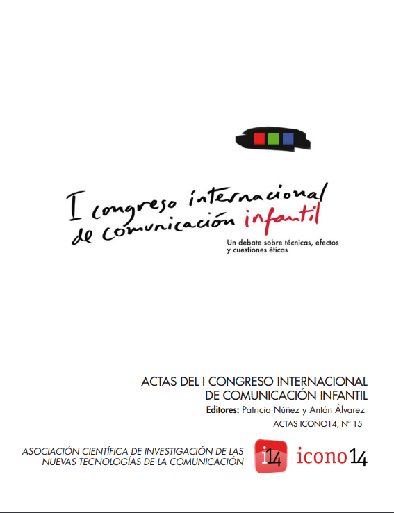 Imagen de portada del libro Actas del I Congreso Internacional de Comunicación Infantil