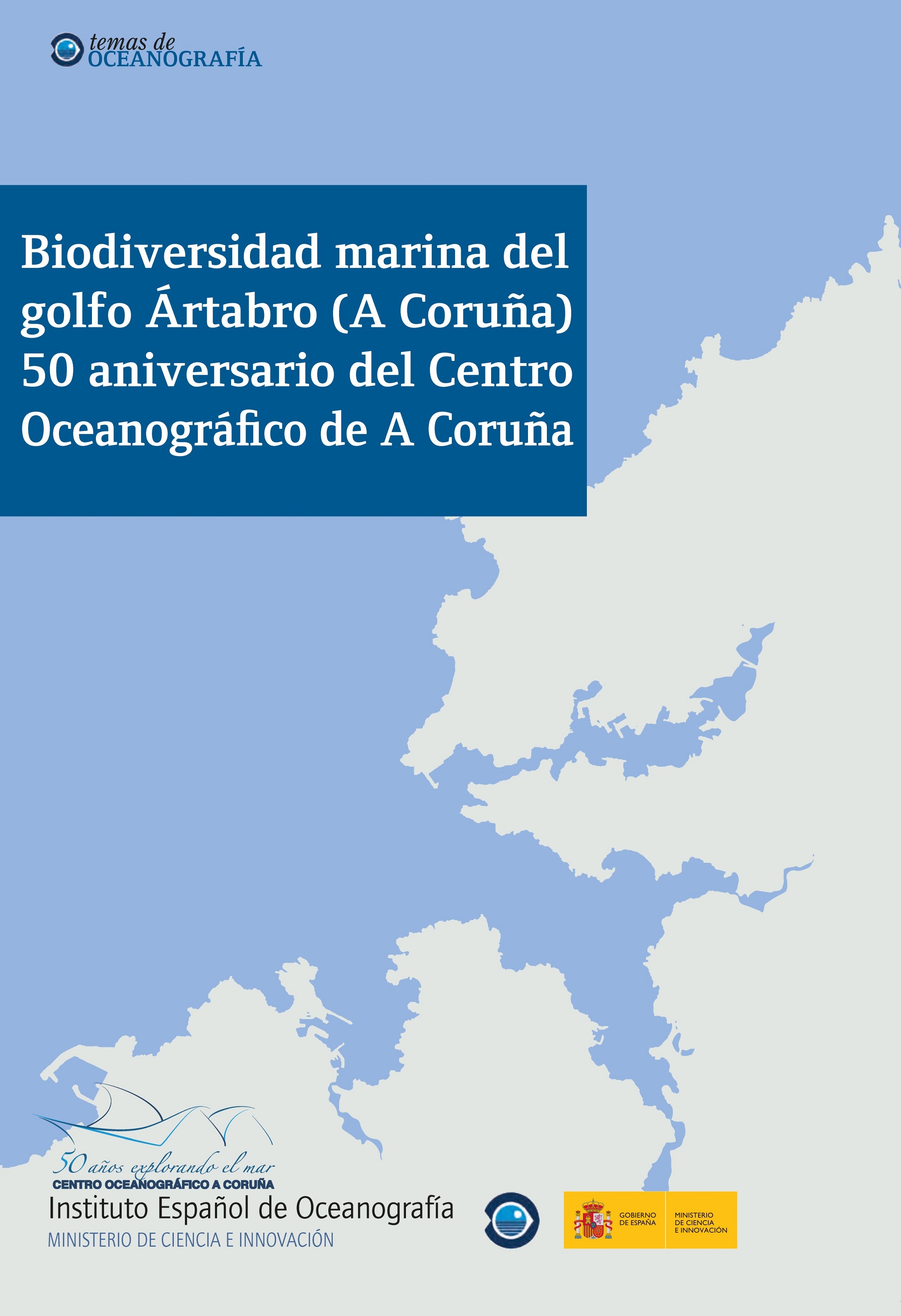 Imagen de portada del libro Biodiversidad Marina del golfo Ártabro (A Coruña)