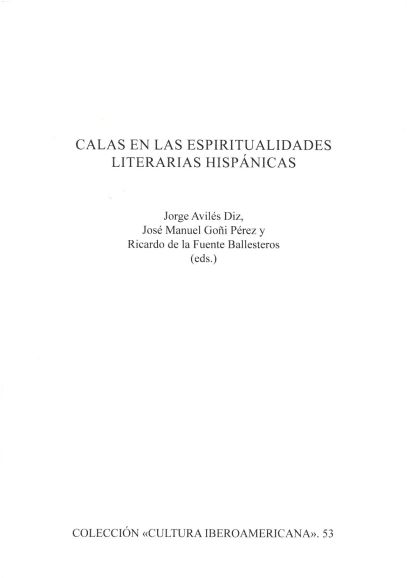 Imagen de portada del libro Calas en las espiritualidades literarias hispánicas