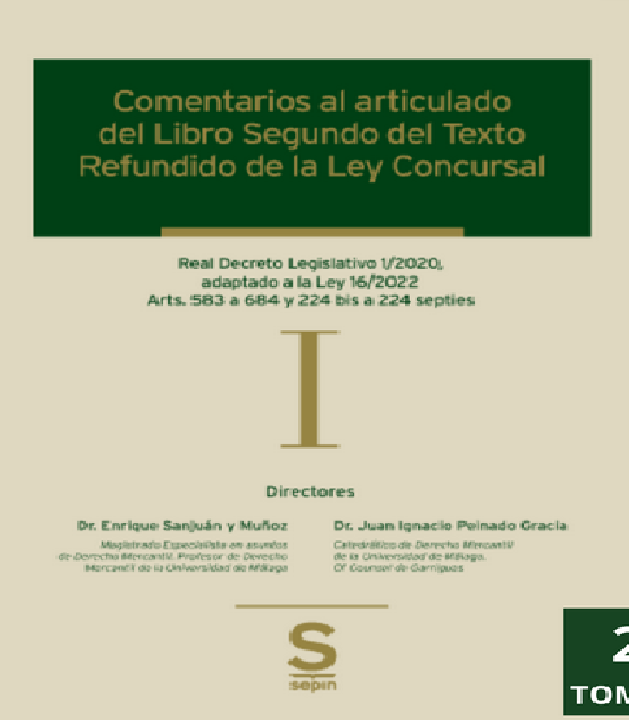 Imagen de portada del libro Comentarios al articulado del libro segundo del texto refundido de la Ley Concursal