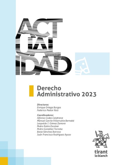 Imagen de portada del libro Derecho administrativo 2023