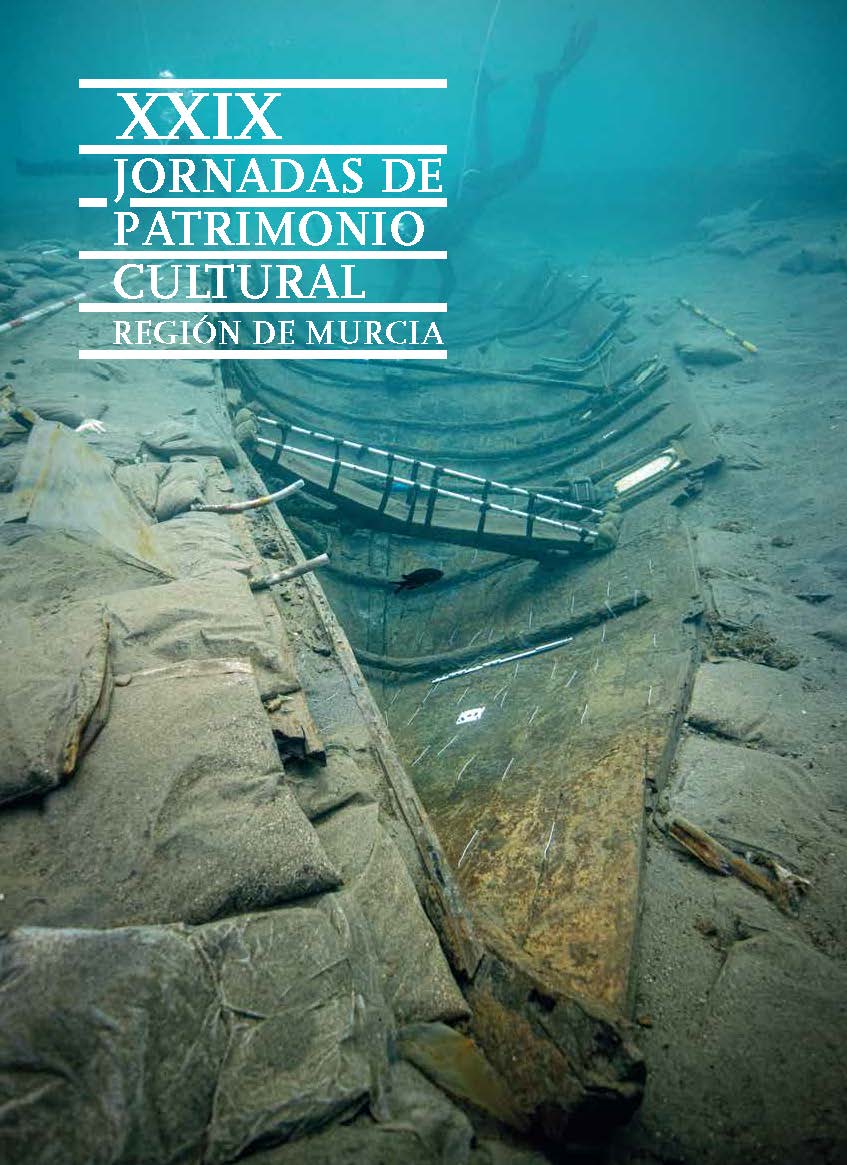 Imagen de portada del libro XXIX Jornadas de Patrimonio Cultural de la Región de Murcia