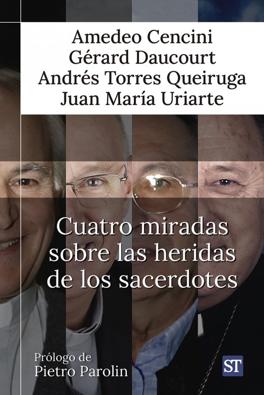 Imagen de portada del libro Cuatro miradas sobre las heridas de los sacerdotes
