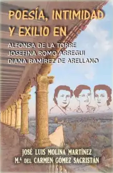 Imagen de portada del libro Poesía, intimidad y exilio en Alfonsa de la Torre, Josefina Romo Arregui y Diana Ramírez de Arellano