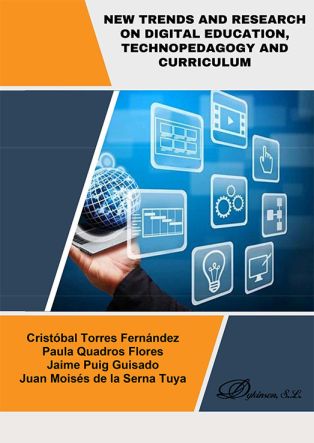 Imagen de portada del libro New trends and research on digital education, technopedagogy and curriculum
