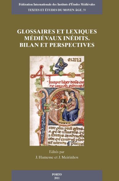 Imagen de portada del libro Glossaires et lexiques médiévaux inédits, bilan et perspectives