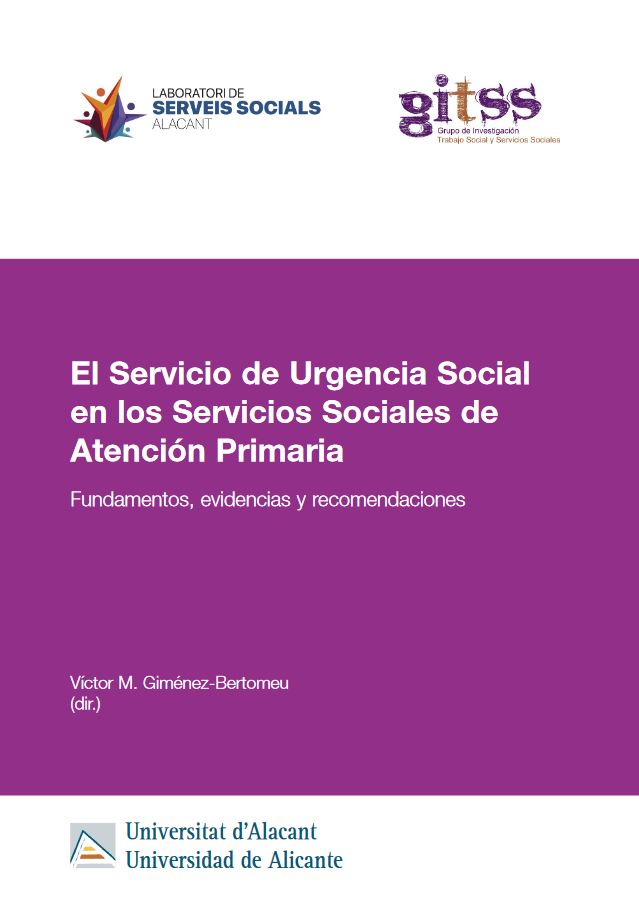 Imagen de portada del libro El Servicio de Urgencia Social en los Servicios Sociales de Atención Primaria